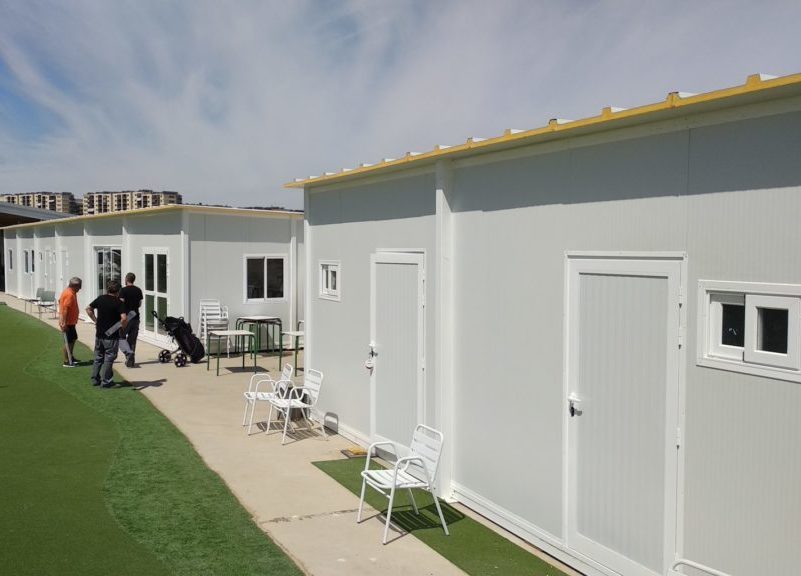 Mobil-home pour camping