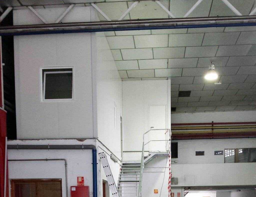 Clôture industrielle et parking modulaire