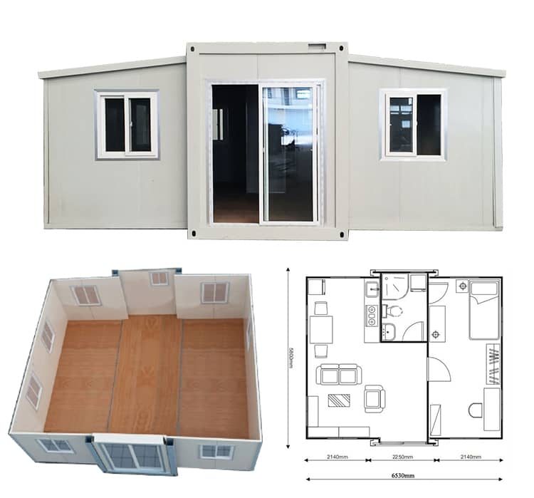 Résidence secondaire modulaire extensible